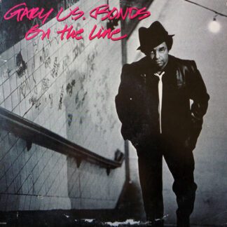Vinilo Gary U.S. Bonds - On The Line (1ª  Ed. Japón, 1982)