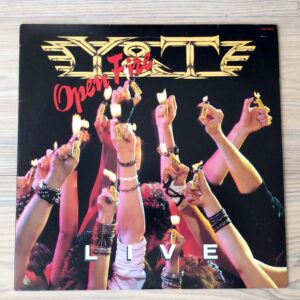 Vinilo Y & T - Open Fire (1ª Ed.  Japón, 1985)