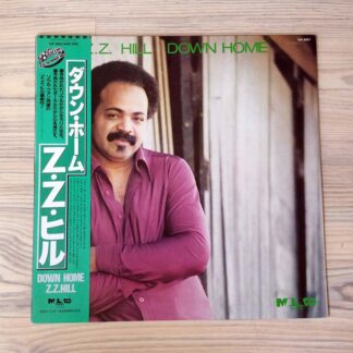 Vinilo Z.Z. Hill - Down Home (1ª Ed. Japón, 1982)