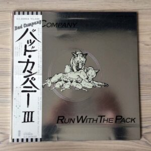 Vinilo Bad Company - Run With The Pack  (1ª Ed. Japón, 1976)