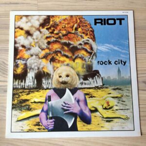 Vinilo Riot - Rock City (Ed. Japón, 1981)