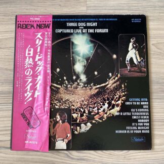 Vinilo Three Dog Night - Captured Live At  The Forum (1ª Ed. Japón, 1969)
