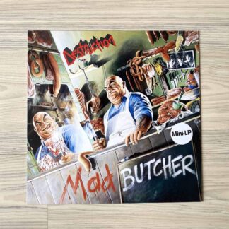 Vinilo Destruction - Mad Butcher (1ª Ed.  Europa, 1987)