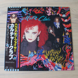 Vinilo Culture Club - Waking Up With The House On Fire (1ª Ed. 1984, Japón)