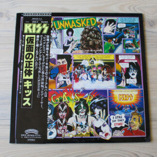 Vinilo Kiss - Unmasked (1ª Ed. 1980, Japón)