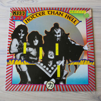 Vinilo Kiss - Hotter Than Hell (1ª Ed. 1976, Japón)