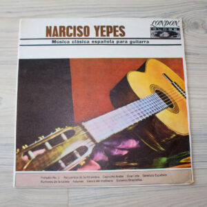Vinilo Narciso Yepes - Música  Clásica Española Para Guitarra (1ª Ed. Chile, 1966)